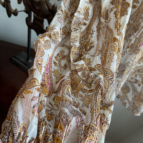 INC International Concept • Paisley-Print Peasant Top - Picture 9 of 13